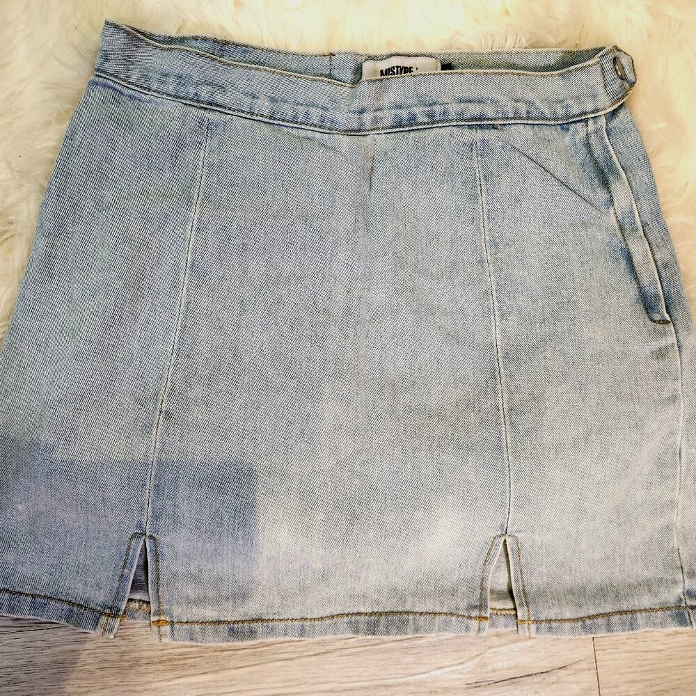Denim Mini Skirt